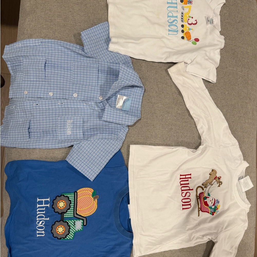 Hudson toddler shirts